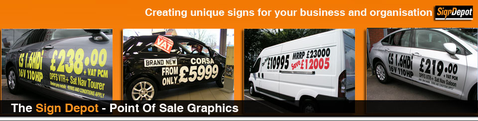 signs - point of sale graphics